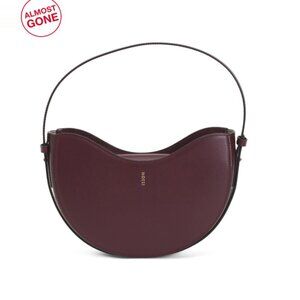 NOESI MILANO Plum Made In Italy Leather Ellie Hobo
